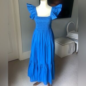 AQUA Blue Maxi Dress